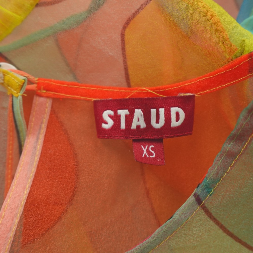 STAUD‎ Dress Hyacinth Citrus Kaleidoscope - Picture 3 of 8